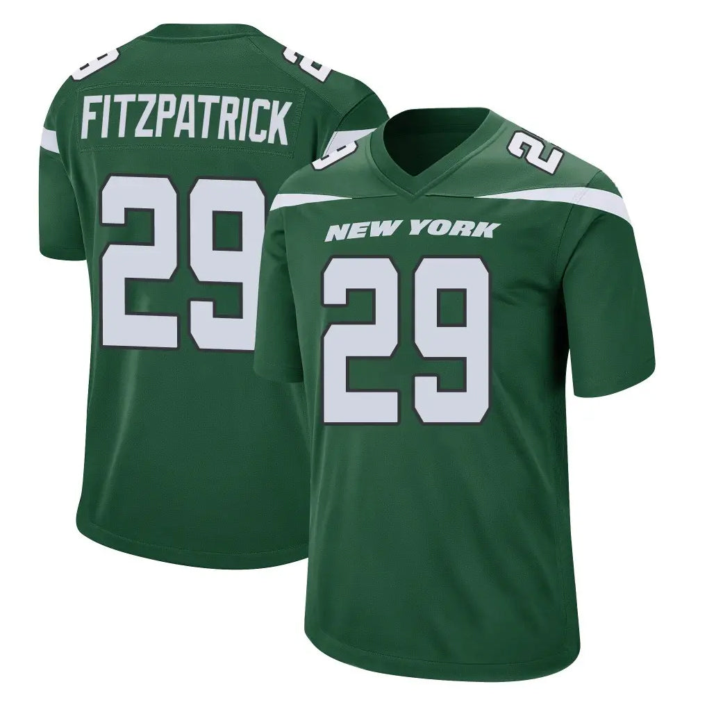 STECN NY.Jets #29 Minkah Fitzpatrick Player Green Home Game Stitched Jerseys