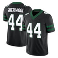 STECN NY.Jets #44 Jamien Sherwood Player Black Limited Legacy Vapor F.U.S.E. Home Game Stitched Jerseys