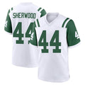 STECN NY.Jets #44 Jamien Sherwood Player White Classic Home Game Stitched Jerseys