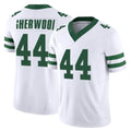 STECN NY.Jets #44 Jamien Sherwood Player White Legacy Limited Vapor F.U.S.E. Home Game Stitched Jerseys