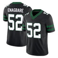 STECN NY.Jets #52 Kingsley Enagbare Player Black Limited Legacy Vapor F.U.S.E. Home Game Stitched Jerseys