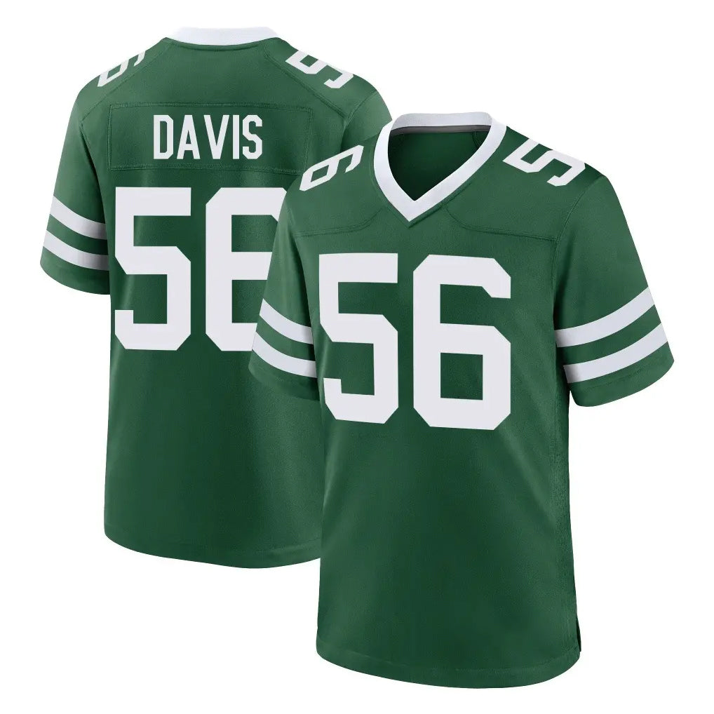 STECN NY.Jets #56 Demario Davis Player Green Legacy Home Game Stitched Jerseys