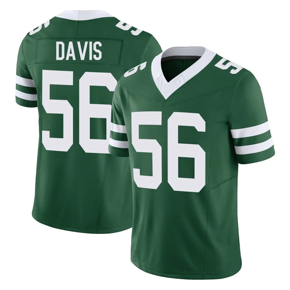 STECN NY.Jets #56 Demario Davis Player Green Legacy Limited Vapor F.U.S.E. Home Game Stitched Jerseys