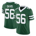 STECN NY.Jets #56 Demario Davis Player Green Legacy Limited Vapor F.U.S.E. Home Game Stitched Jerseys