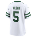 STECN NY.Jets #5 Garrett Wilson Legacy White Game Jersey Stitched American Stitched Jerseys