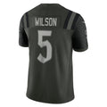 STECN NY.Jets #5 Garrett Wilson Player Gotham Green Vapor F.U.S.E. Limited Stitched Jerseys
