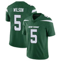 STECN NY.Jets #5 Garrett Wilson Player Green Limited Vapor Home Game Stitched Jerseys