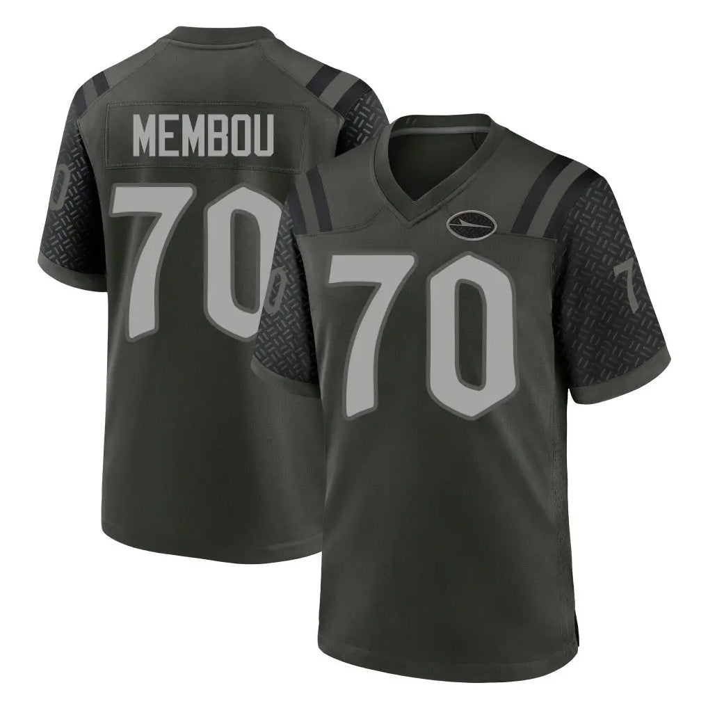 STECN NY.Jets #70 Armand Membou Player Green 2025 Rivalries Collection Home Game Stitched Jerseys