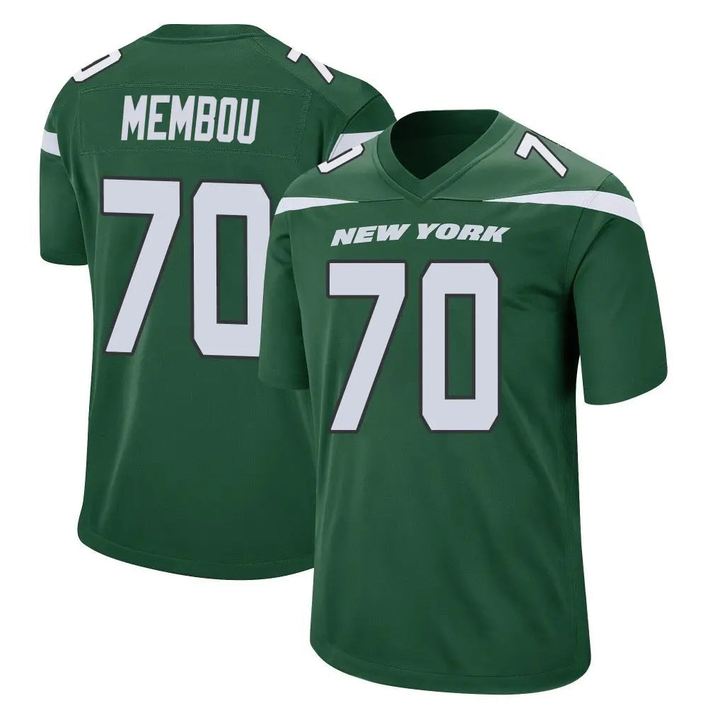STECN NY.Jets #70 Armand Membou Player Green Home Game Stitched Jerseys