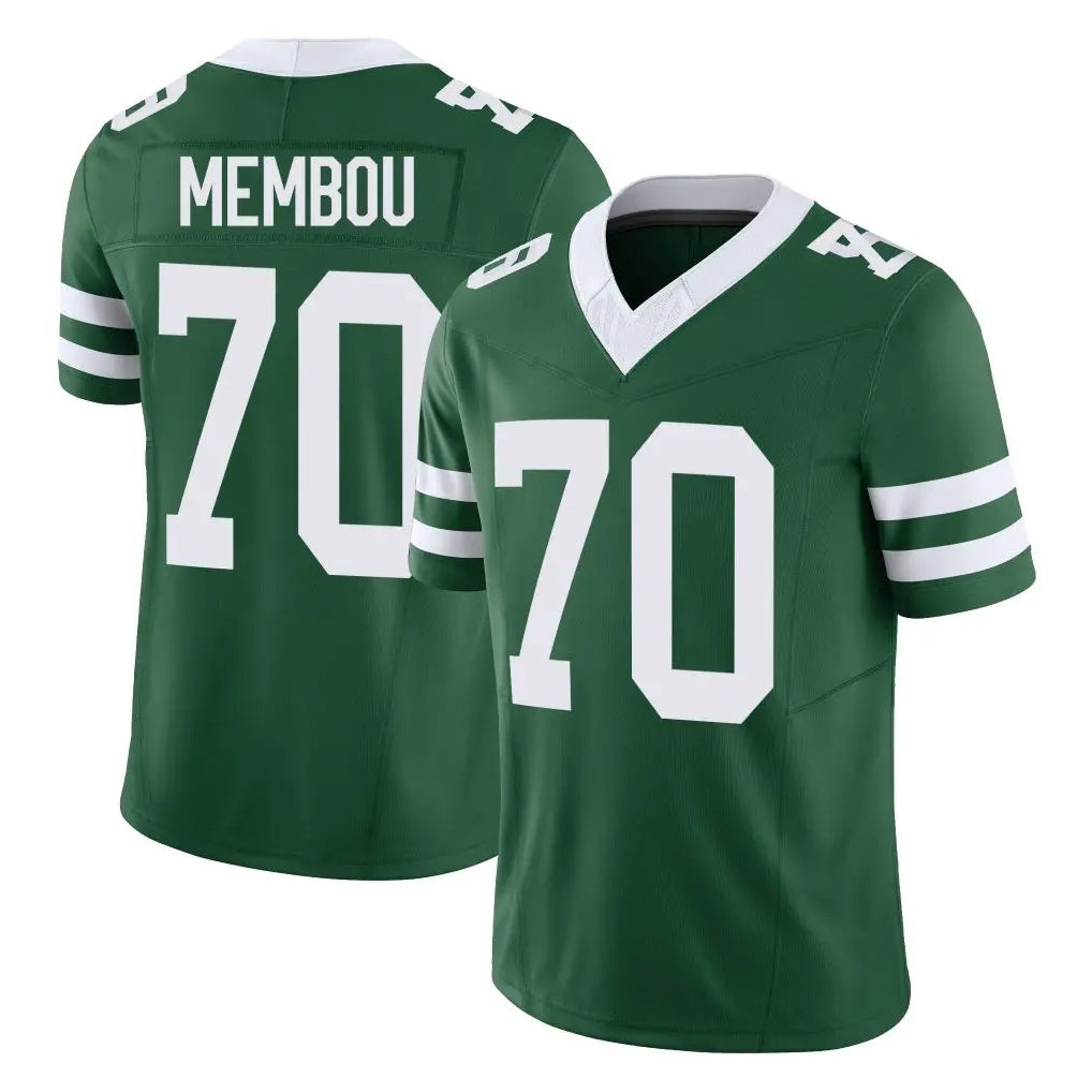 STECN NY.Jets #70 Armand Membou Player Green Legacy Limited Vapor F.U.S.E. Home Game Stitched Jerseys