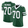 STECN NY.Jets #70 Armand Membou Player Green Legacy Limited Vapor F.U.S.E. Home Game Stitched Jerseys