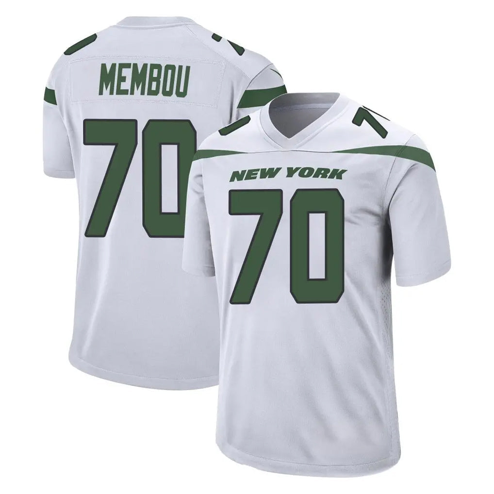 STECN NY.Jets #70 Armand Membou Player White Spotlight Home Game Stitched Jerseys