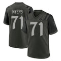 STECN NY.Jets #71 Josh Myers Player Green 2025 Rivalries Collection Home Game Stitched Jerseys