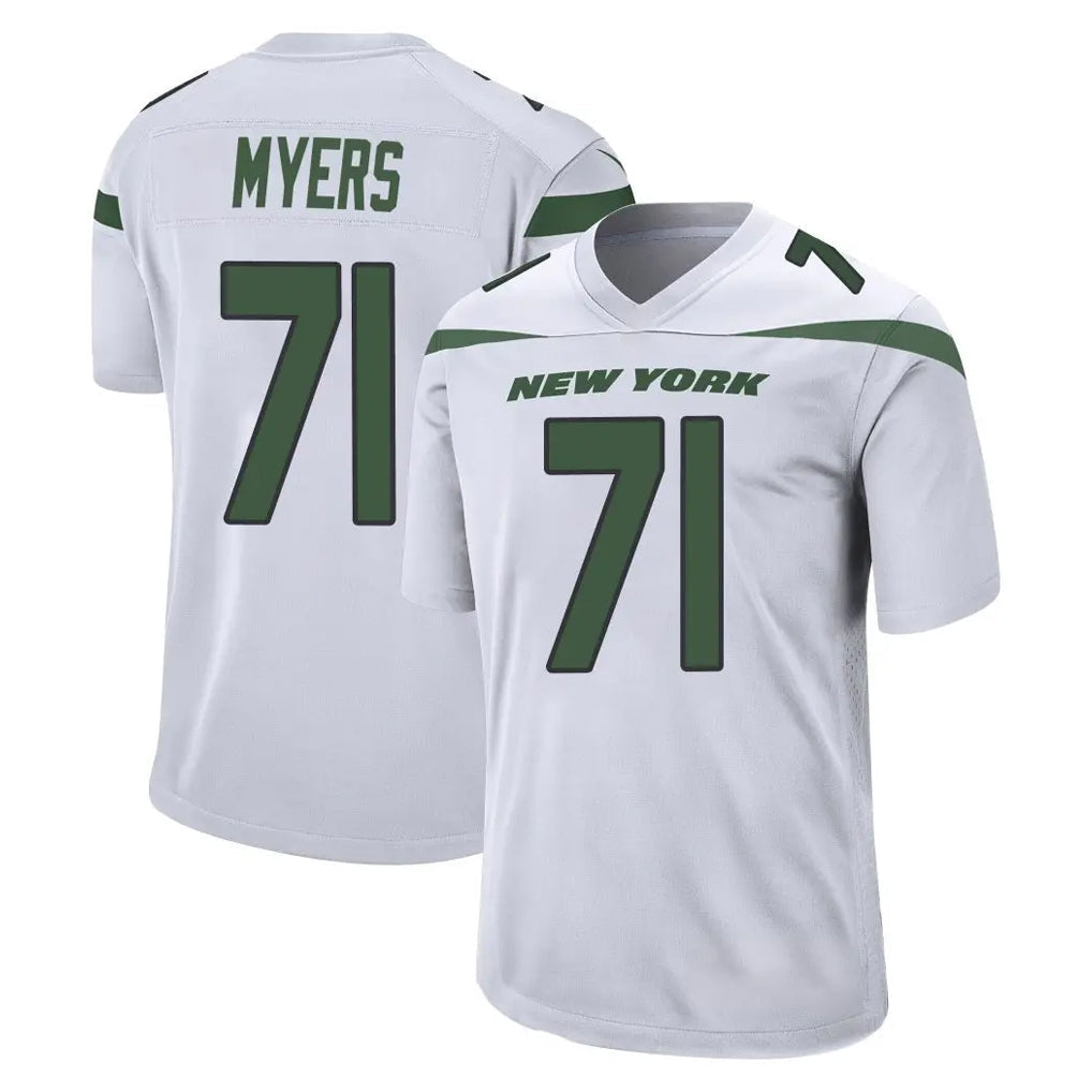 STECN NY.Jets #71 Josh Myers Player White Spotlight Home Game Stitched Jerseys