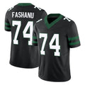 STECN NY.Jets #74 Olu Fashanu Player Black Limited Legacy Vapor F.U.S.E. Home Game Stitched Jerseys
