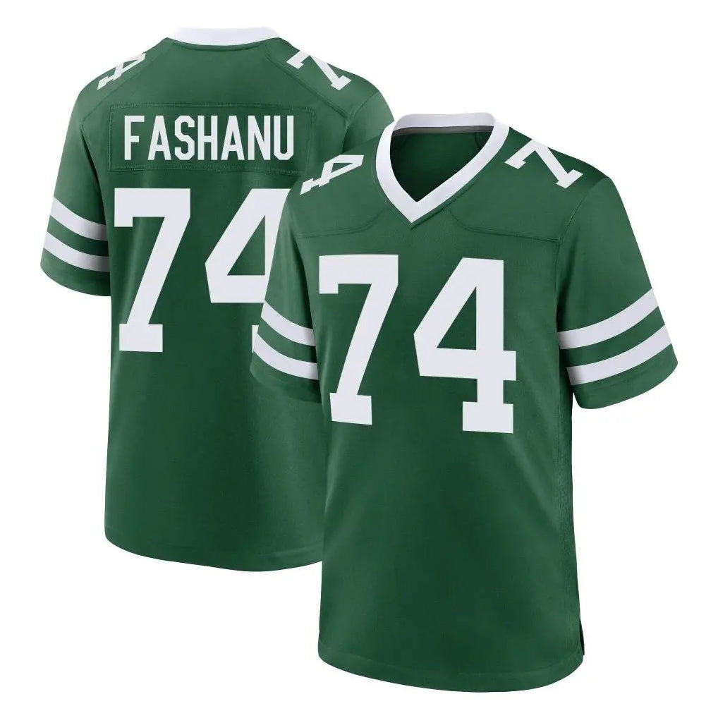 STECN NY.Jets #74 Olu Fashanu Player Green Legacy Home Game Stitched Jerseys