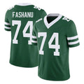 STECN NY.Jets #74 Olu Fashanu Player Green Legacy Limited Vapor F.U.S.E. Home Game Stitched Jerseys
