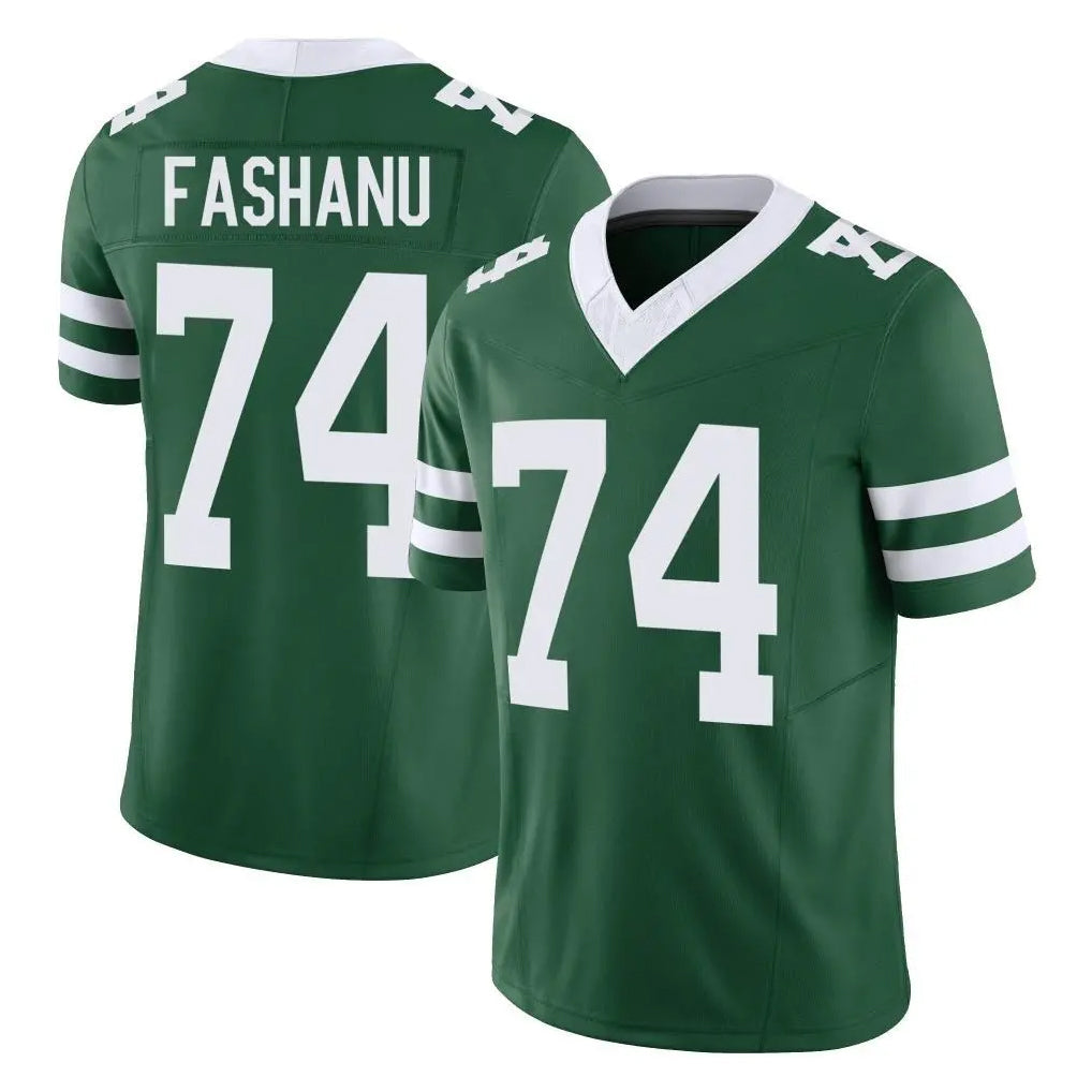 STECN NY.Jets #74 Olu Fashanu Player Green Legacy Limited Vapor F.U.S.E. Home Game Stitched Jerseys