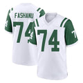 STECN NY.Jets #74 Olu Fashanu Player White Classic Home Game Stitched Jerseys