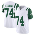 STECN NY.Jets #74 Olu Fashanu Player White Limited Classic Vapor F.U.S.E. Home Game Stitched Jerseys