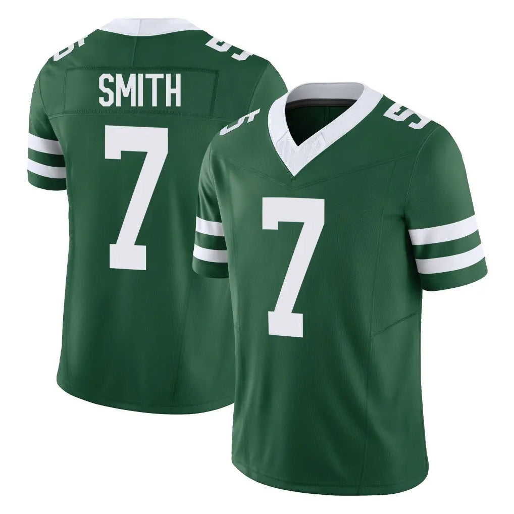 STECN NY.Jets #7 Geno Smith Player Green Legacy Limited Vapor F.U.S.E. Home Game Stitched Jerseys