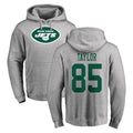 STECN NY.Jets #85 Mason Taylor Player Gray LOGO Pullover Hoodies Limited Game Stitched Jerseys