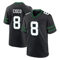 STECN NY.Jets #8 Andre Cisco Player Black Legacy Home Game Stitched Jerseys