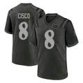 STECN NY.Jets #8 Andre Cisco Player Green 2025 Rivalries Collection Home Game Stitched Jerseys