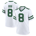 STECN NY.Jets #8 Andre Cisco Player White Legacy Home Game Stitched Jerseys