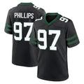 STECN NY.Jets #97 Harrison Phillips Player Black Legacy Home Game Stitched Jerseys