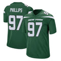 STECN NY.Jets #97 Harrison Phillips Player Green Home Game Stitched Jerseys