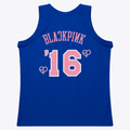 STECN NY.Knicks Mitchell & Ness x BLACKPINK Blue Hardwood Classics Swingman Jerseys - Limited Edition