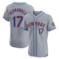STECN NY.Mets #17 Keith Hernandez Player Gray Road Limited Elite Home Stitched Jerseys