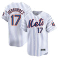 STECN NY.Mets #17 Keith Hernandez Player White Home Replica Stitched Jerseys