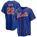 STECN NY.Mets #22 Juan Soto Player Royal Home Game Stitched Jerseys