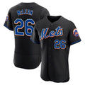 STECN NY.Mets #26 Nolan McLean Player Black Replica Home Limited Elite Stitched Jerseys
