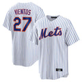 STECN NY.Mets #27 Mark Vientos Player White Home Game Stitched Jerseys
