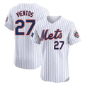 STECN NY.Mets #27 Mark Vientos Player White Home Limited Elite Stitched Jerseys