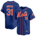 STECN NY.Mets #31 Mike Piazza Player Royal Home Limited Stitched Jerseys