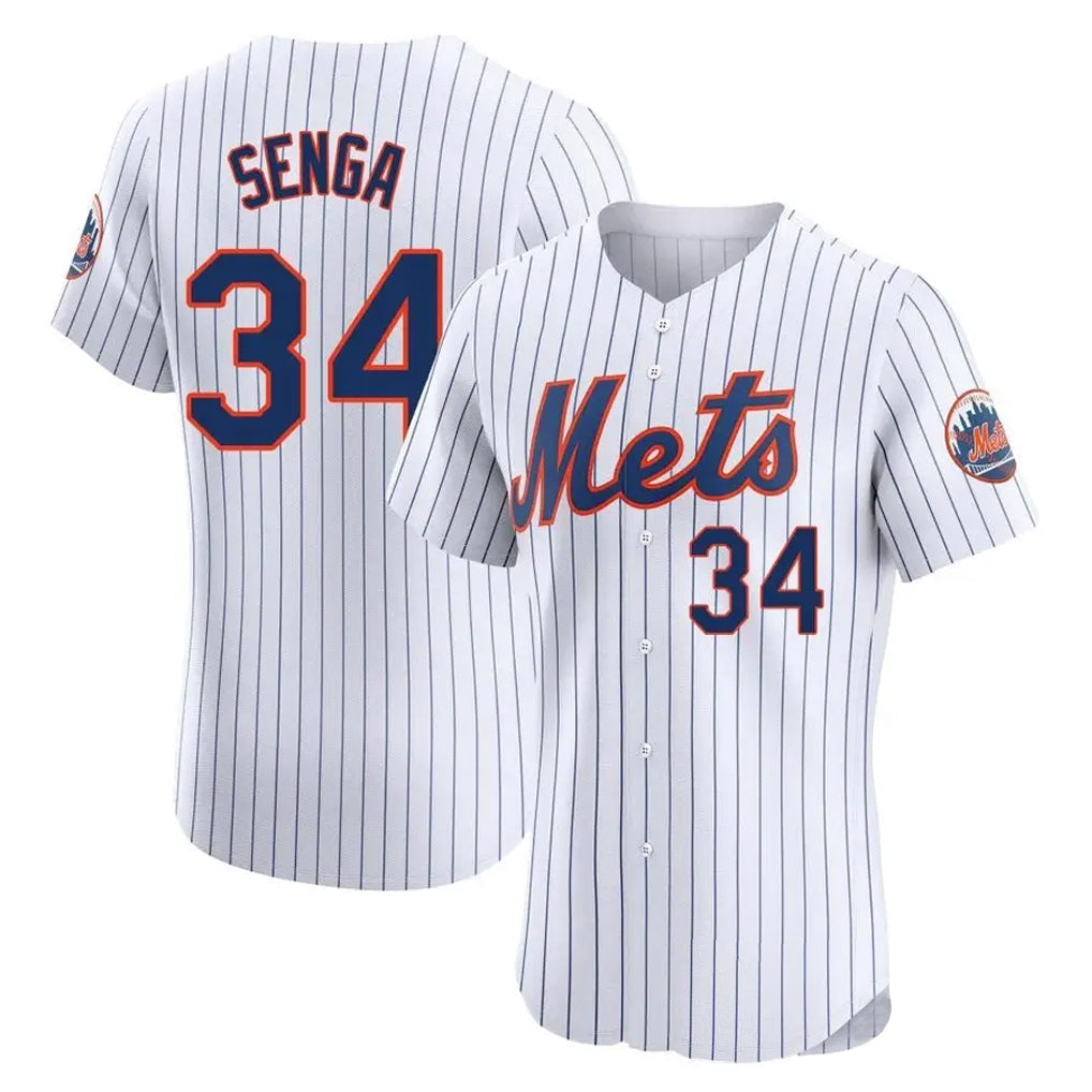 STECN NY.Mets #34 Kodai Senga Player White Home Limited Elite Stitched Jerseys