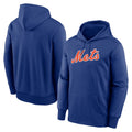 STECN NY.Mets Blank Player Royal Primary Therma Hoodie Stitched Jerseys