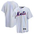 STECN NY.Mets Blank Player White Home Game Stitched Jerseys