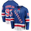 STECN NY.Rangers #93 Mika Zibanejad Blue Home Breakaway Player Jerseys