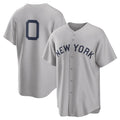 STECN NY.Yankees #0 Marcus Stroman Player Gray Field of Dreams Game Stitched Jerseys