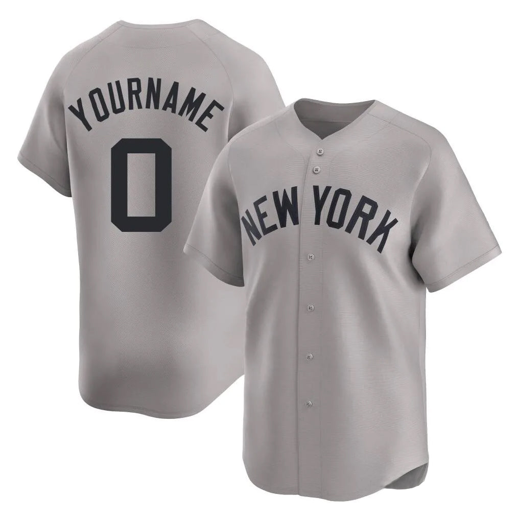 STECN NY.Yankees #0 Marcus Stroman Player Gray Limited Home Stitched Jerseys