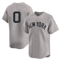 STECN NY.Yankees #0 Marcus Stroman Player Gray Limited Stitched Jerseys
