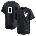 STECN NY.Yankees #0 Marcus Stroman Player Navy Alternate Limited Stitched Jerseys