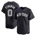 STECN NY.Yankees #0 Marcus Stroman Player Navy Limited Home Stitched Jerseys