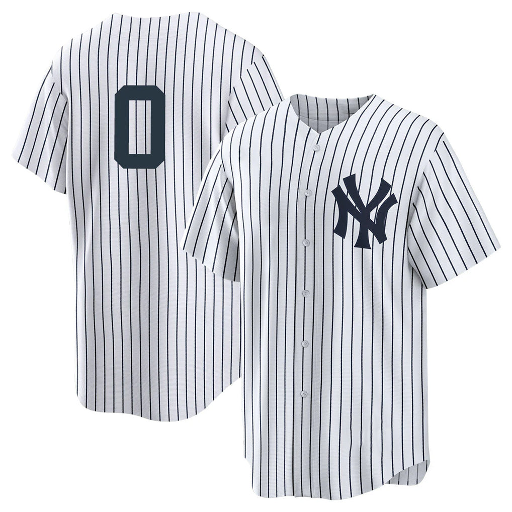 STECN NY.Yankees #0 Marcus Stroman Player White Game Stitched Jerseys