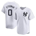 STECN NY.Yankees #0 Marcus Stroman Player White Limited Home Stitched Jerseys